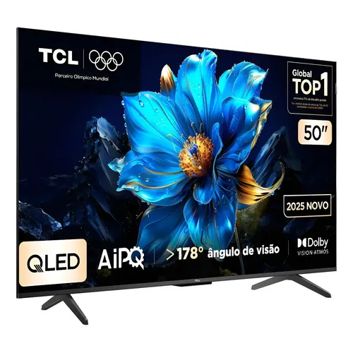 Tcl Qled Smart 4k 50 P7k Google Tv Com Wi-fi Dual Band