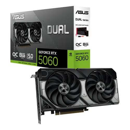 Placa De Vídeo Asus Dual GeForce RTX 5060 8GB GDDR7 OC Edition - Análise e review
