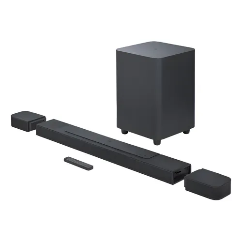 Soundbar Jbl Bar 1000 440w 7.1.4 Canais - Jblbar1000problkbr Preto 127/220v 33 Hz - 20khz - Análise e review